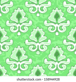 Pop Ikat Fabric Print Seamless Background Pattern