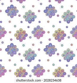 reventarlo. simple diple. punto de patrón impecable. antiestrés. juguetes multicolores. imprimir para tela de bebé. rattles. vectores 10