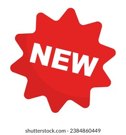 Pop New label icon. Vector.