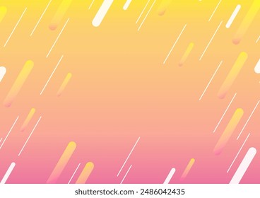 Fondo de Imagen de línea naranja Pop