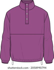 POP OVER KNIT JACKTES AND SPORTS WEAR VECTOR