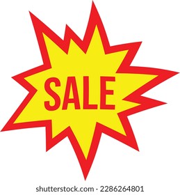 Pop Up Sale Vector Illustrations
