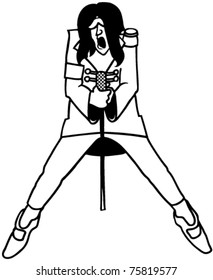 Pop singer