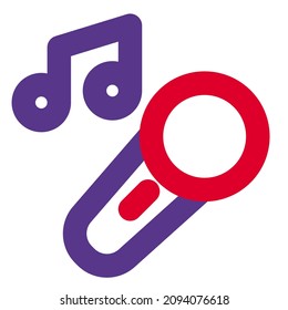Pop song music at concert with a specific like genre