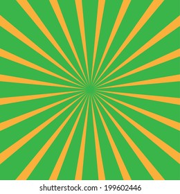 Pop sunburst background. vector wallpaper