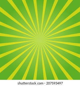 Pop sunburst background. vector wallpaper