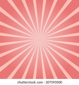 Pop sunburst background. vector wallpaper