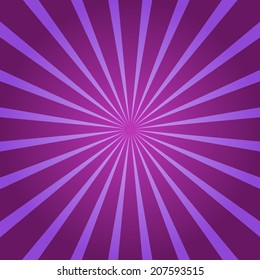 Pop sunburst background. vector wallpaper