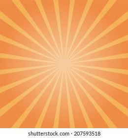 Pop sunburst background. vector wallpaper