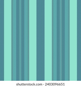 Pop Textur senkrechte Linien, fließen Textil nahtlosen Streifen. Drafische Muster Hintergrund Vektorgrafik in Teal-und Blau-Farbe.