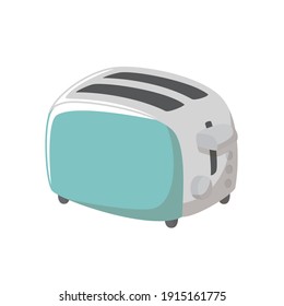 Pop up toaster vector illustration.