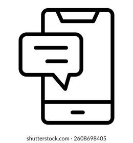 Pop Up Vector Line Icon Design