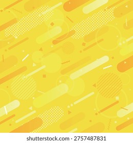 Pop yellow abstract background vector