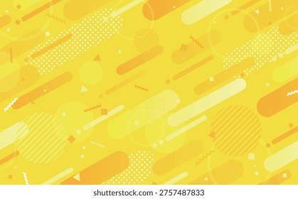 Vector fondo abstracto amarillo