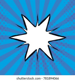 pop-art bang design elements