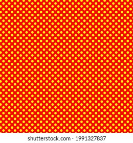 Pop-art, comic effect dotted, dots, circles pattern, background (Geometry is seamlessly repeatable) Lichtenstein, Andy Warhol style abstract background