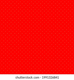 Pop-art, comic yellow and red dotted, circles seamlessly repeatable pattern. Pointillist, pointillism and stipple, stippling 1950s, 1960s retro art illustration