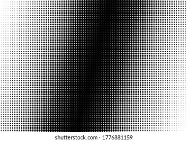 Pop-art Dots Background. Abstract Modern Backdrop. Distressed Halftone Pattern. Gradient Vintage Overlay. Vector illustration