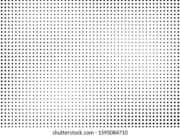 Pop-art Dots Background. Distressed Backdrop. Halftone Texture. Abstract Gradient Pattern. Vector illustration