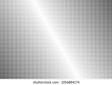 Pop-art Dotted Halftone Background. Distressed Grunge Pattern. Abstract Fade Texture. Modern Overlay. Vector illustration