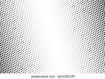 Pop-art Halftone Background. Dotted Abstract Texture. Grunge Modern Pattern. Vintage Fade Backdrop. Vector illustration