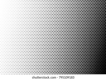 Pop-art Halftone Background. Grunge Points Pattern. Abstract Texture. Fade Overlay. Vector illustration