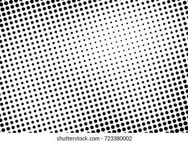 Pop-art Half-tone Background. Modern Abstract Backdrop. Dotted Vintage Pattern. Vector illustration
