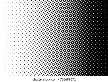 Pop-art Halftone Background. Modern Backdrop. Gradient Pattern. Abstract Distressed Texture. Vector illustration