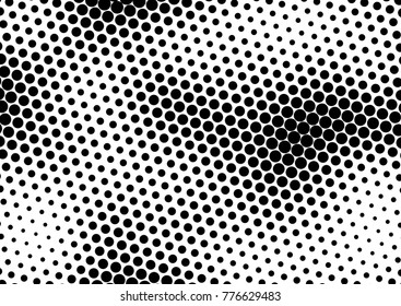 Pop-art Halftone Background. Vector illustration
