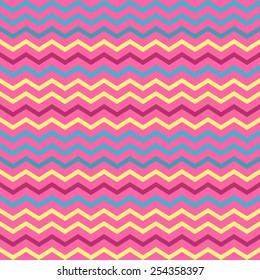 Pop-art pink vintage geometric pattern