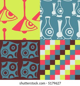 Pop-art seamless pattern - decoration - others of same series : http://www.shutterstock.com/lightboxes.mhtml?lightbox_id=625018