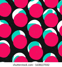 Pop-art style seamless print. Abstract Vector Seamless Background.