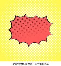 Pop-art style vector