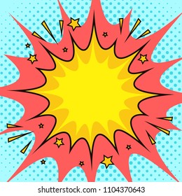 Pop-art style vector