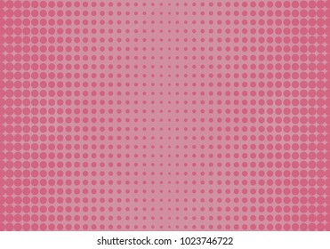 Pop-art vector background with gradient