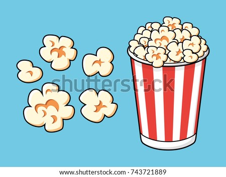 Popcorn bucket box set