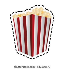 popcorn bucket icon image 