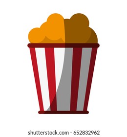 popcorn bucket icon image 