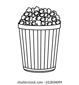 popcorn bucket icon image 