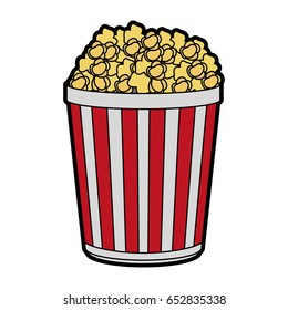 popcorn bucket icon image 