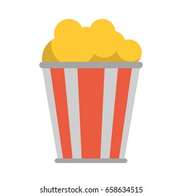 popcorn bucket icon image 