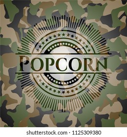 Popcorn camouflage emblem