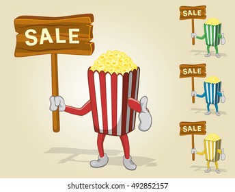 Popcorn Carton Sale Thumb Up