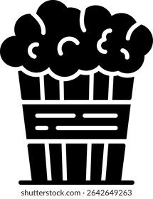 Popcorn Creative Iconos Nuevos Diseño Diseño de Vector
