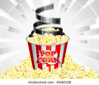 Popcorn and film