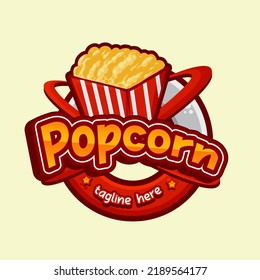 popcorn food character mascot  vector