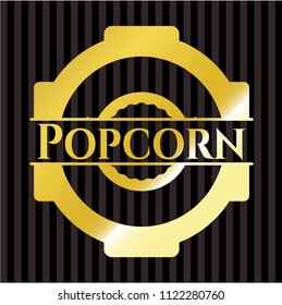 Popcorn gold emblem
