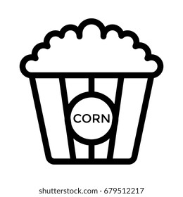Popcorn Icon 