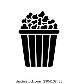 popcorn icon vector design template in white background