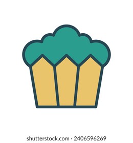 popcorn icon vector design template